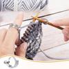 1PC Knitting Loop Adjustable Open Ring Knitted Crochet Ring Crochet Sewing Accessory Tools