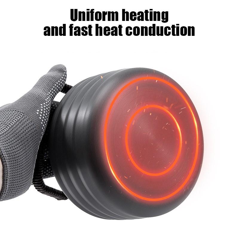 Портативный уличный чайник большой емкости для кемпинга из алюминиевого сплава, кофейник, дорожный чайник