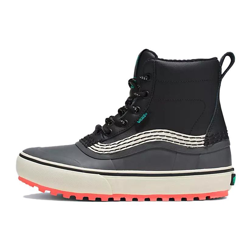Vans Standard Durable Slip-Resistant Comfortable Short Snow Boots Unisex Boots Black VN0A5JHZBML