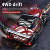 Новый RC Drift Car High Speed со звуком и светом 50 км/ч Дистанционное управление Drift Racing Электрический внедорожник Flat Running Детские игрушки для мальчиков Подарок