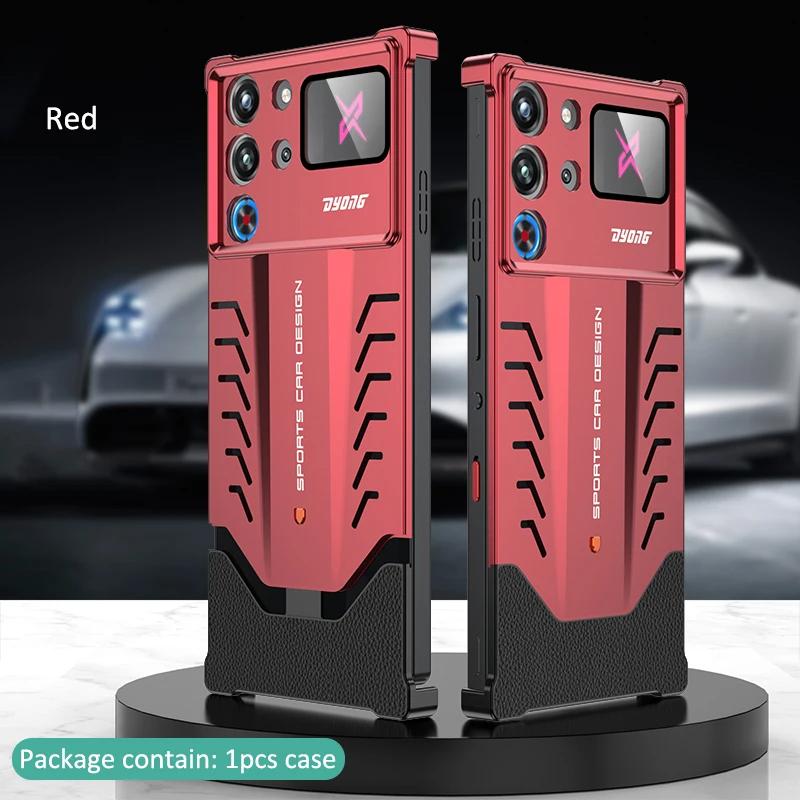 Металлический чехол для телефона Nubia Red Magic 9 10 Pro + Алюминиевый сплав Теплоотвод Охлаждение Металлический чехол для Nubia Z60 Ultra Z70Ultra