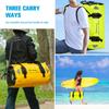 WILD HEART Waterproof Duffel 40 L (IPX6, with Shoulder Strap & Tie-Downs) for Touring/Camping