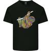 A Colourful Sloth On a Branch Unisexs Light Cotton TShirt