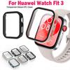 Чехлы для часов для Huawei Watch Fit 3, универсальная защита экрана, жесткий чехол-бампер для ПК, чехол для часов Huawei Watch Fit3