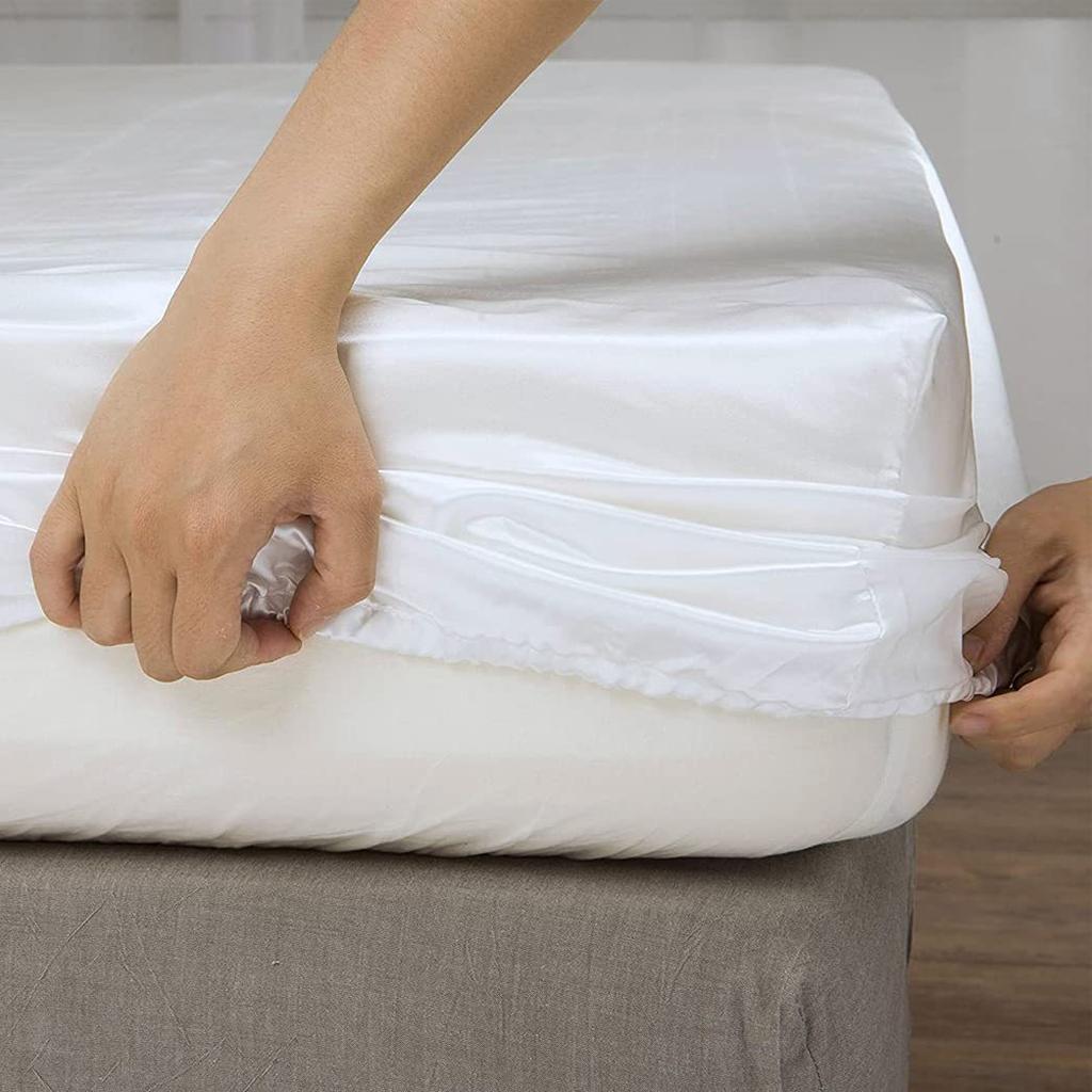 Простой однотонный узор Матрас Комплект постельного белья из трех предметов Цифровая печать Матрас Взрослые Дети