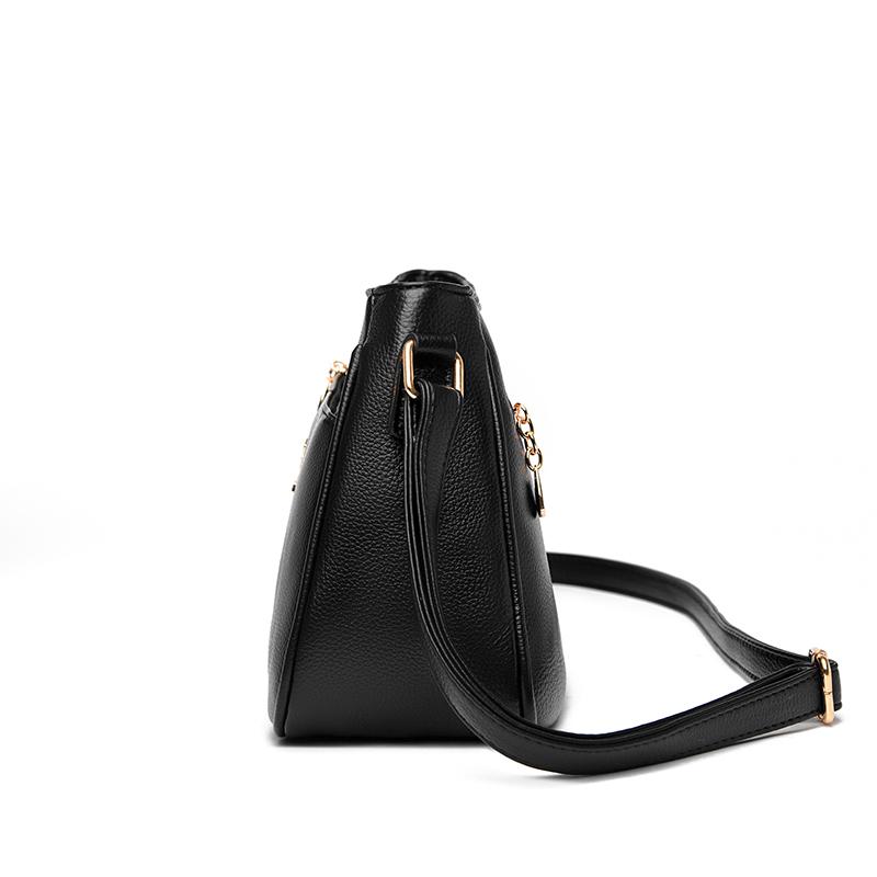 Модная женская сумка кроссбоди, повседневная ретро сумка через плечо, текстура мягкой кожи, женская модная простота, европейский тренд ретро