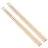 2 Pairs 7A Maple Wood Drum Sticks for Jazz Drum Exercise
