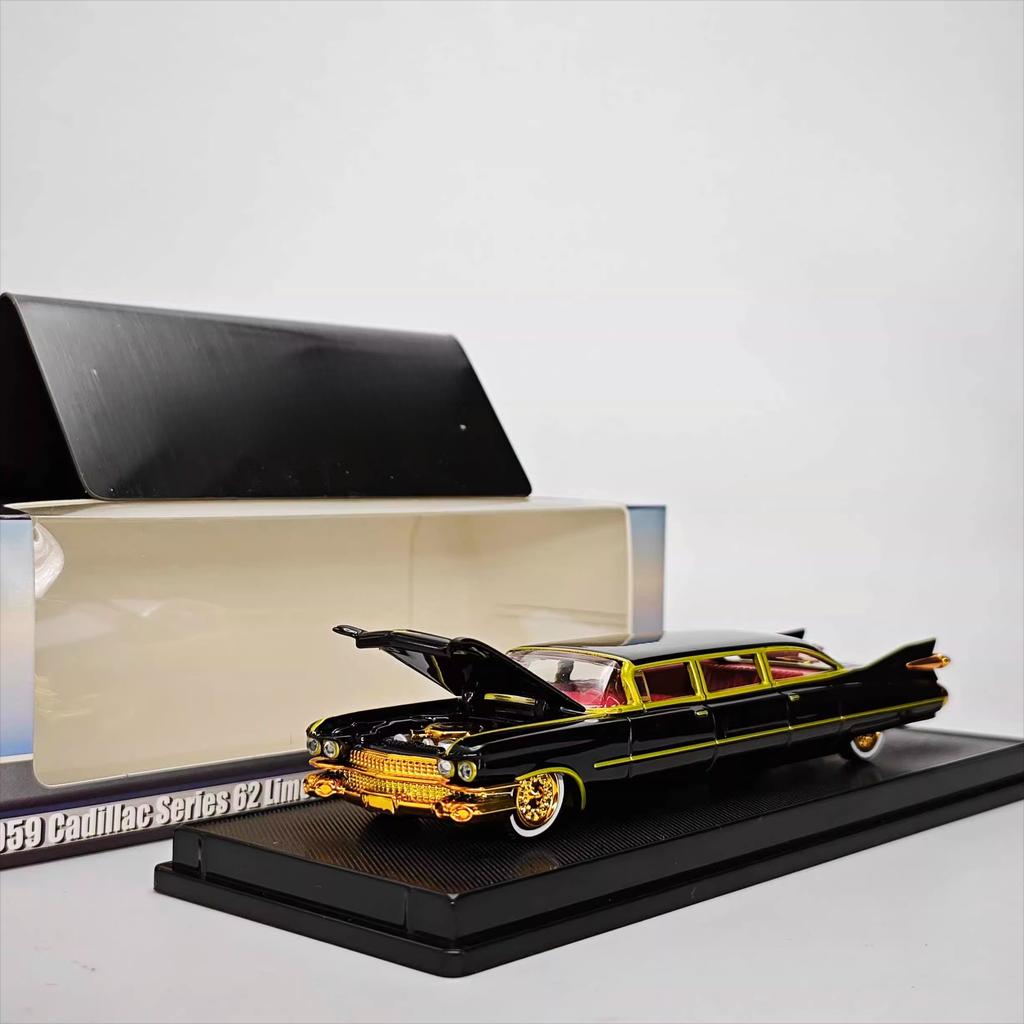 AABHV1 Механический Кадиллак Большая Ракета 1959 Cadillac Сплав Модель Автомобиля Расширенный Орнамент