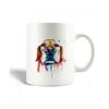 Ceramic Mug - MANIACASE - Colorful Golden Retriever - 30cl - Dishwasher Safe - 9.5 Cm Height
