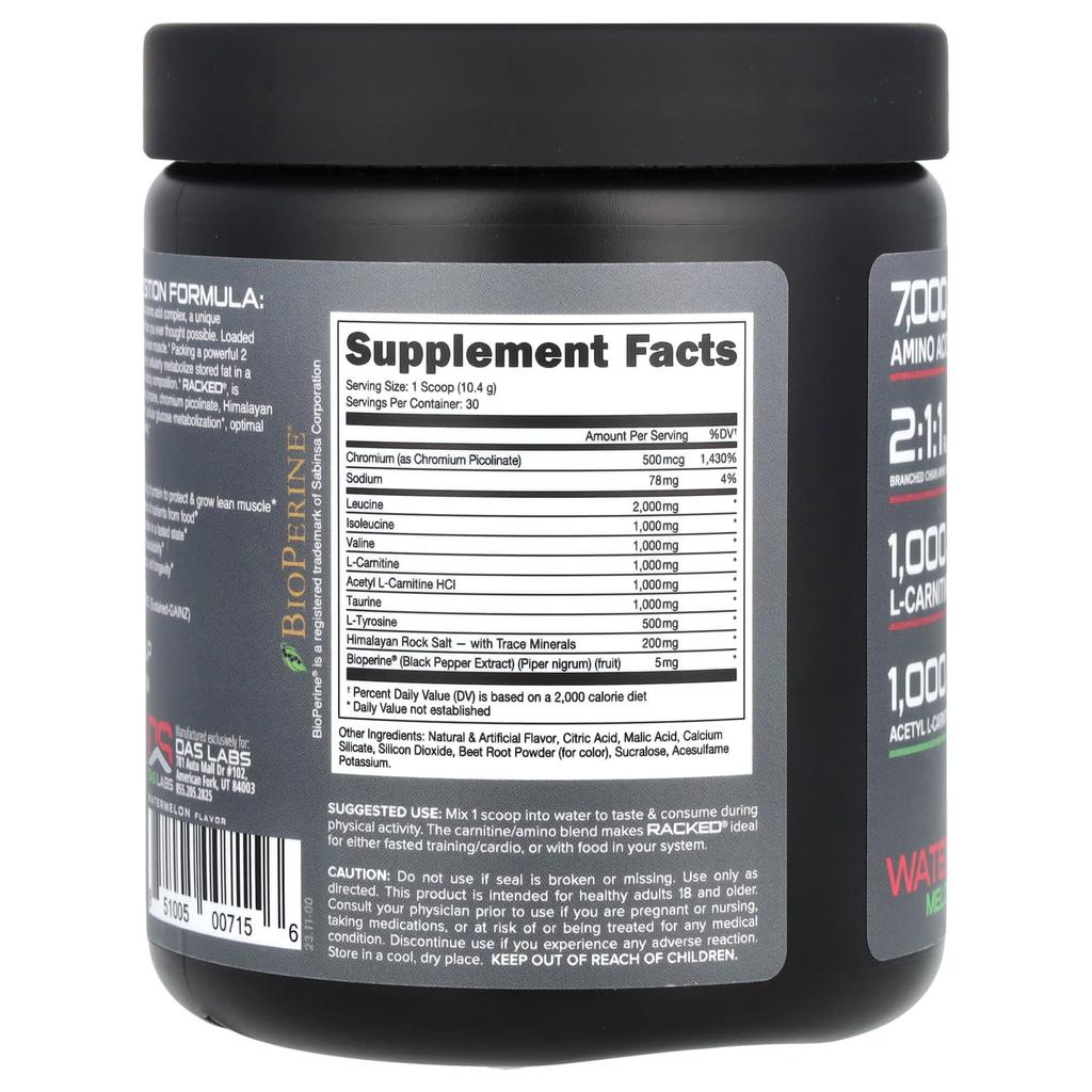 Liquid Bcaa, Watermelon, 312G(11Oz)