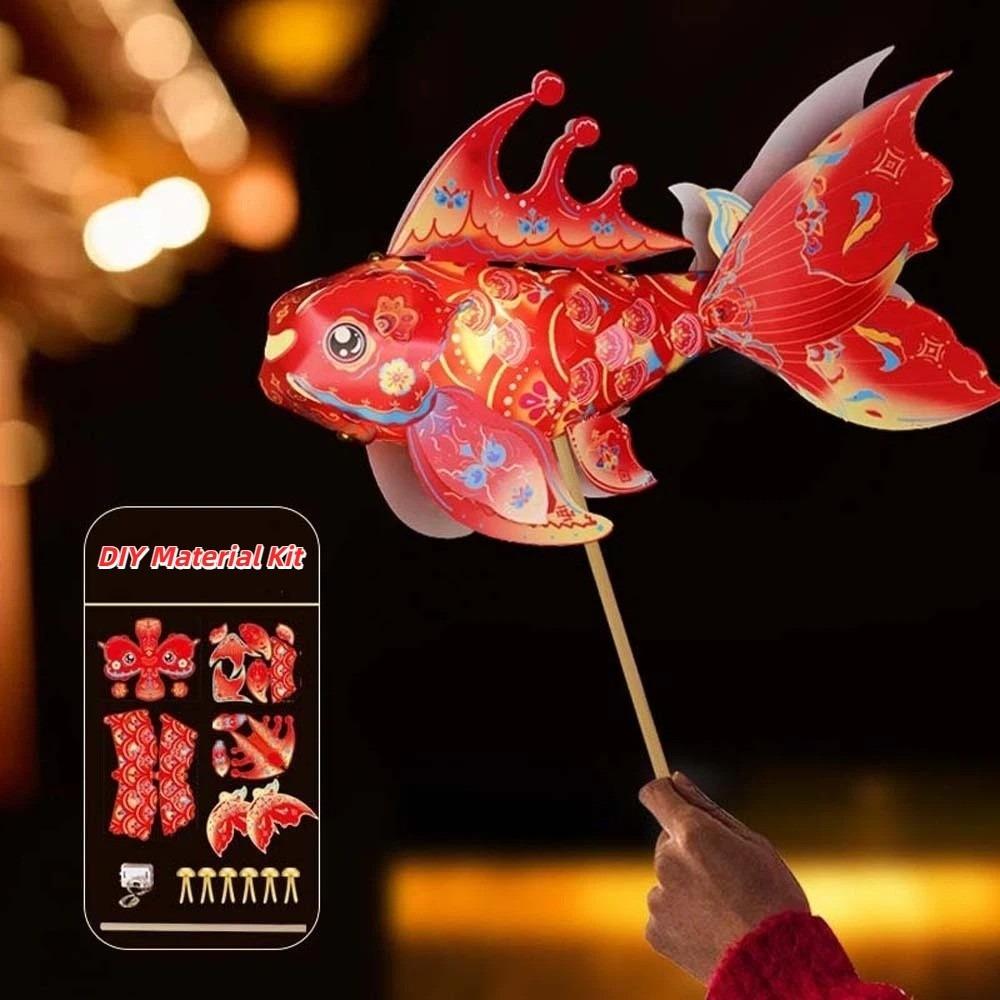 Portable Luminous Fish Light Bright LED Handheld Koi Ornament Photoshoot Decor
