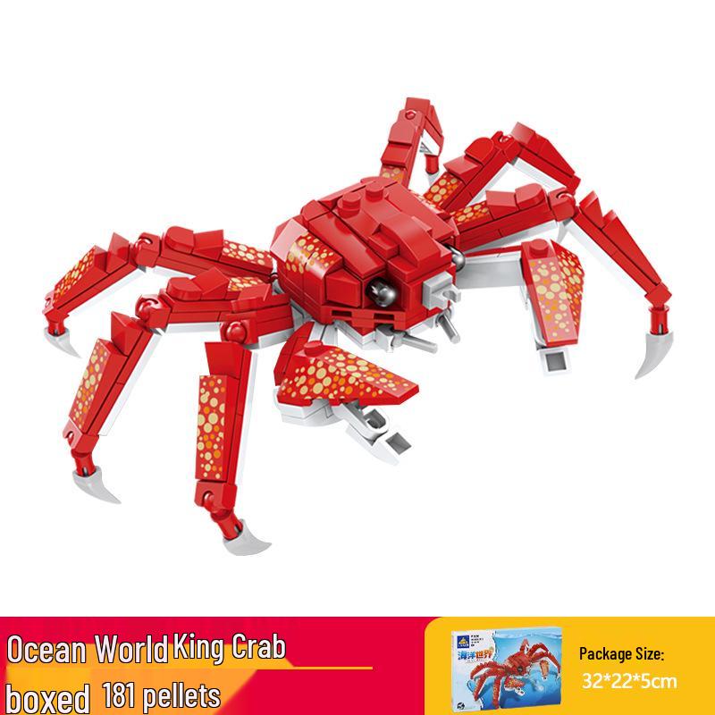 Кай Чжи Совместимая Лего Игрушка Насекомое: Mantis Конструктор для детей, Развивающий пазл с животными в подарок