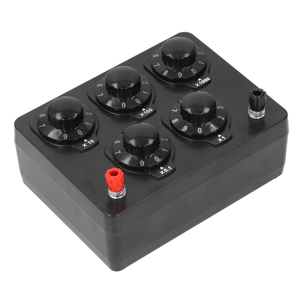 Регулируемый декадный резистор 0‑9999,9 Ом, переменный блок сопротивления, переменный десятичный лабораторный резистор