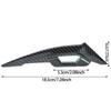 2Pcs Motorcycle Winglets Front Side Spoiler Aerodynamic Wing Set Fixed Wind Wing with Adhesive Decoration Sticker