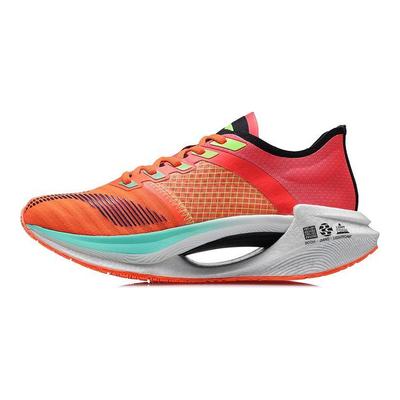 Кроссовки Li Ning Absolute Shadow Essential Cool Breathable Low Top для бега, женские кроссовки флуоресцентно-оранжевого цвета ARHR122-1