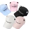 Spring Fashion Pearl Wild Cute Student Cat Ears Visor Baseball Cap
