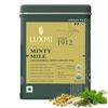 Luxmi Estates Minty Mile Чай зеленый с мятой и ромашкой 50 г Жестяная банка | Сертифицированный USDA органический зеленый чай ||Лемонграсс,Мята