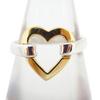 [Used] TIFFANY 925/750 Heart Ring / Size 9 / J28-32