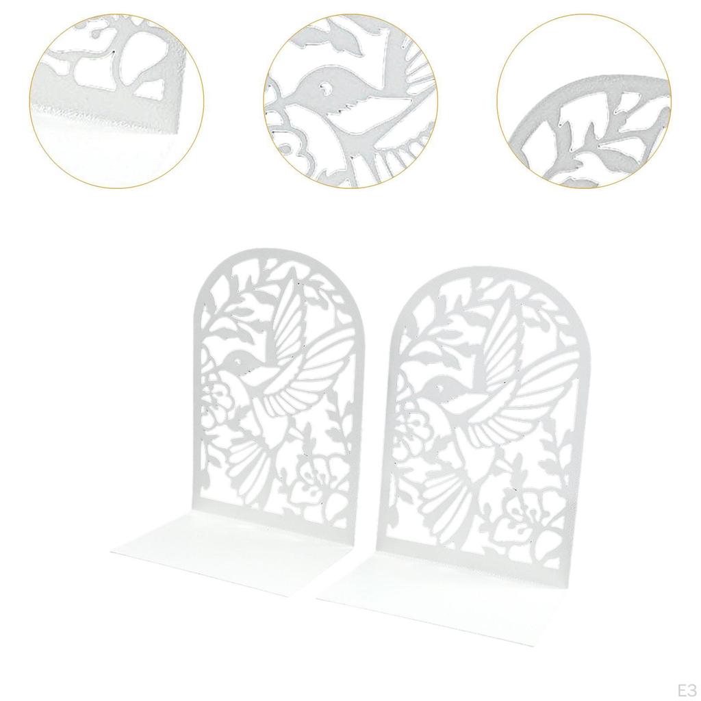 Книжные подставки как декоративная поддержка для книжных полок