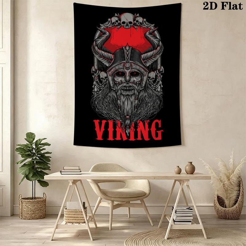 Viking Pattern Home Decor Tapestry, Wall Hanging, Decorative RV Wall Cloth.NGT0928336