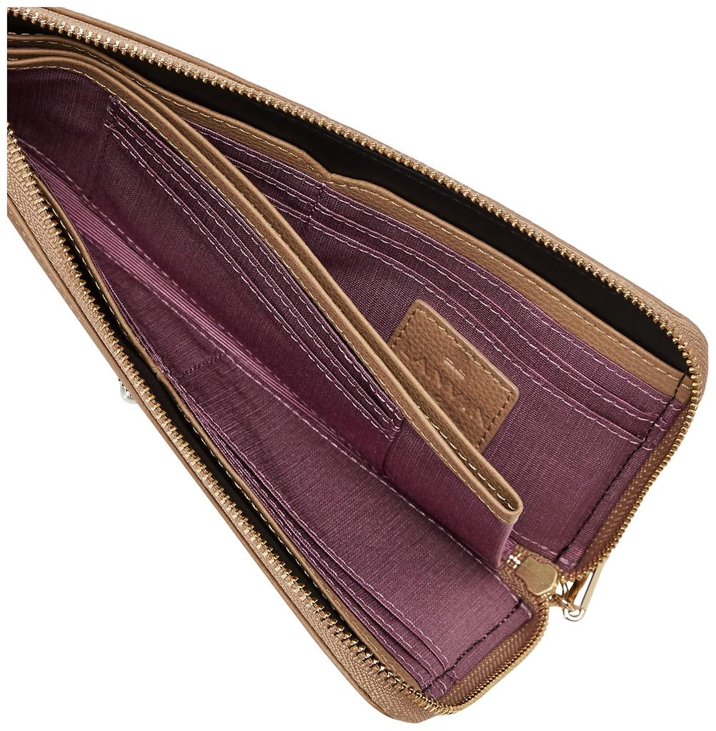 Кошелек Лонг Бри Бежевый [Lanvin Bleu] Женский