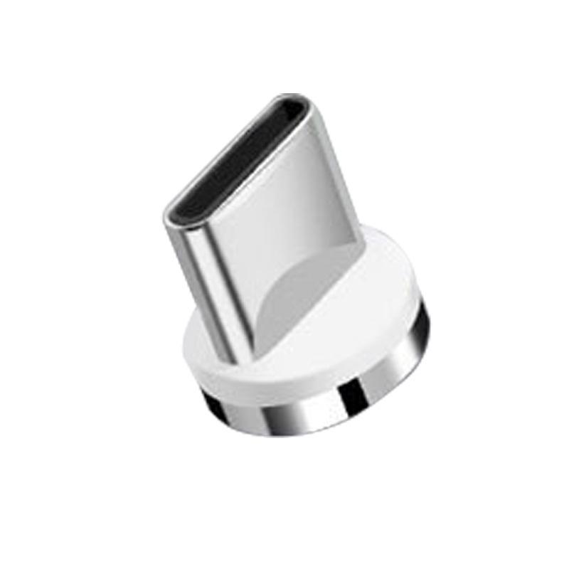 Магнитный кабель для быстрой зарядки Type-C из цинкового сплава с вращением на 540°, 2 м, TPE