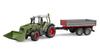 Bruder Fendt 211 Vario Tractor & Tipping Trailer BR02182