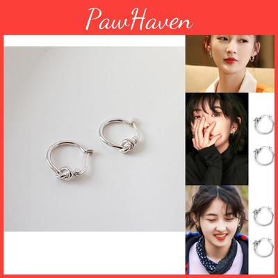 Маленькие и уникальные серьги-каффы в форме сердца из серебряной иглы для женщин 2021 Новые модные летние украшения