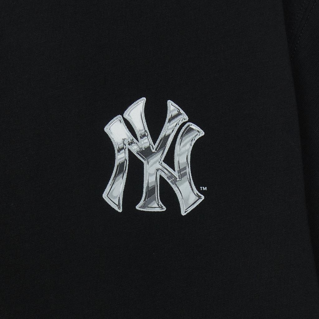 Новая футболка унисекс из базовой коллекции MLB New York Yankees SS25, черная, 3ATSB6353-50BKS