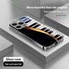 Чехол для телефона N191 с музыкальной фортепианной клавиатурой для iPhone 16 15 Pro Max Samsung S24 S23 A54 A35 S20 Xiaomi Redmi Note13 12 Pro с покрытием из закаленного стекла