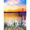 5D DIY Diamond Painting Sunset Mosaic Art Seaside Diamond Embroidery Landscape Picture of Rhinestones Handmade Gift