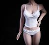 OBEST 1/6 Scale Figure Doll Body Clothes, Girl's Camisole Underwear Set, Protects the Figure from Staining (White)