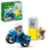 LEGO® 10967 DUPLO Полицейский мотоцикл, Игрушка для детей от 2 лет и старше, Развитие мелкой моторики