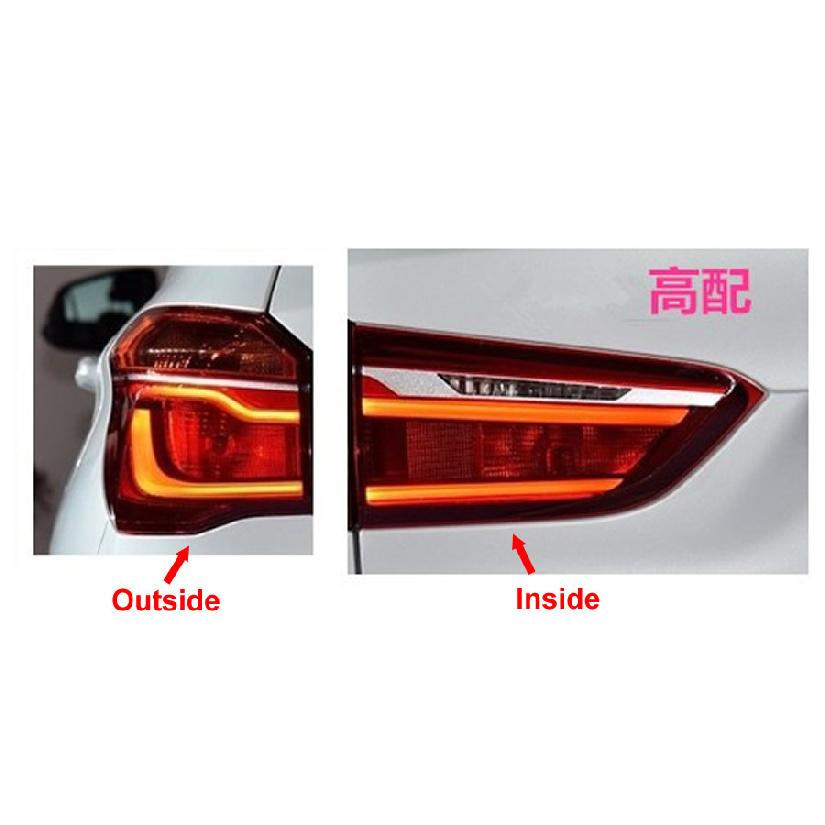 Для BMW X1 2016 2017 2018 2019 Крышка заднего фонаря Корпус задних сигнальных парковочных фонарей Заменить Оригинальный абажур