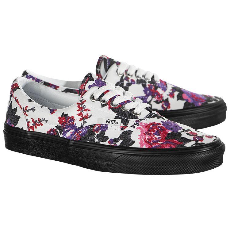 Vans Кроссовки унисекс Era Florals Белый Черный VN0A4U39WYX