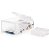 OCIODUAL Nanocable 10.21.0201-50 Cat.6 Connecteur RJ45 50 Pcs avec Guide Fiche Prise Fiches Prises Connecteurs Ethernet LAN