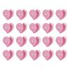 20Pcs/Pack Nail Beauty Lightweight Beautiful Decorative Ladies Peach Heart Nail Art Decorations Parts Nail Charms