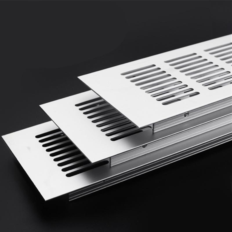 Vents Perforated Sheet Aluminum Air Vent Ventilator Grille Cover Ventilation For Closet Shoe Air Conditioner Home Decor Cover