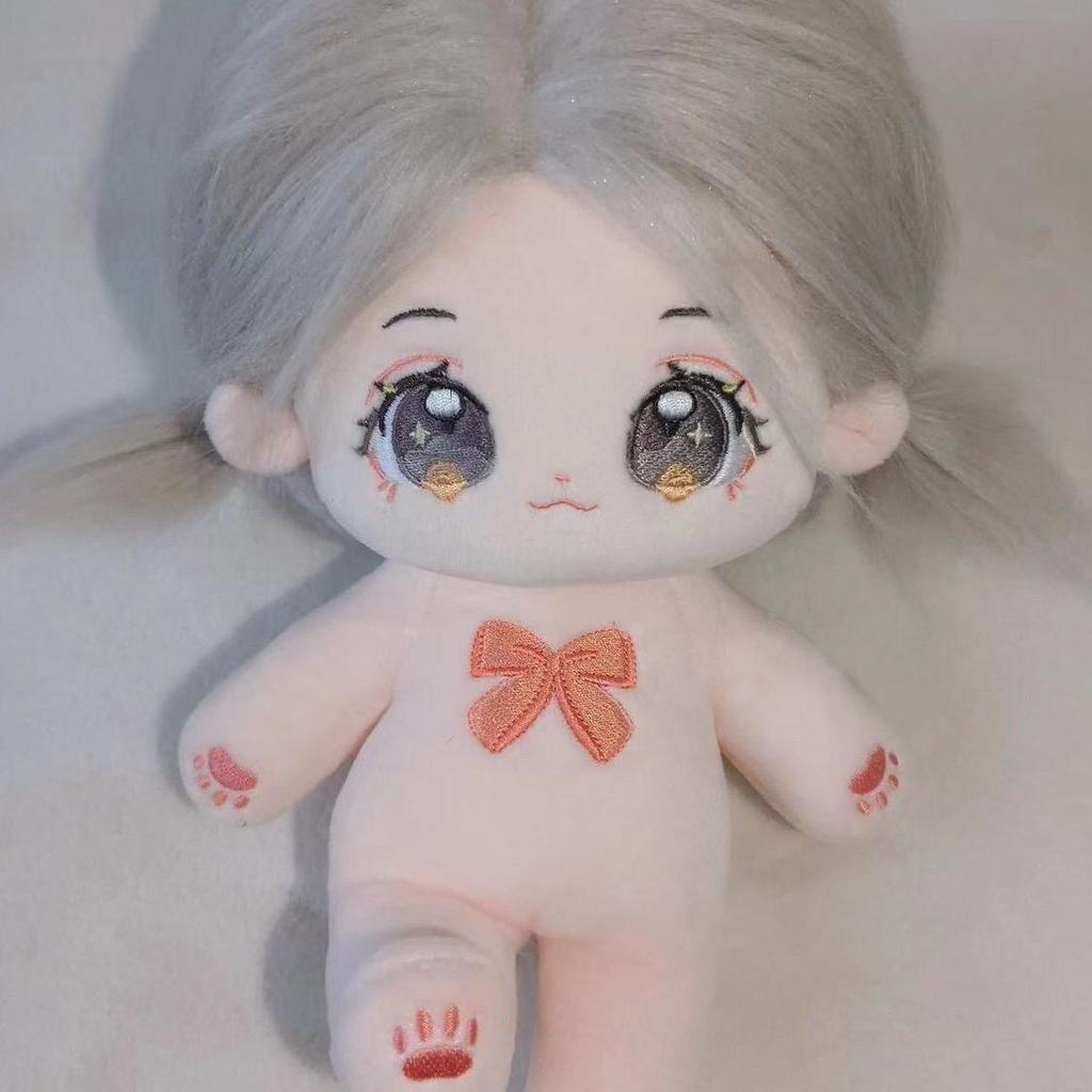 20cm Cute Plush Doll Dress Up Clothes Set Cartoon Plush Toy Model Figures Stuffed Doll Pillow Xmas Birthday Gifts