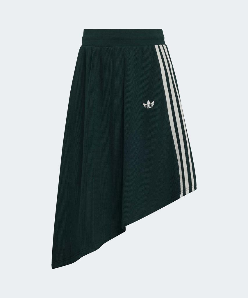 ADIDAS Waffle Asymmetrical Skirt - Green / Ks7781