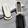 Mini Hair Brush Folding Massage Comb Head Massage Anti-Static Portable Travel Hair Brush Girl Hair Combs With Mirror