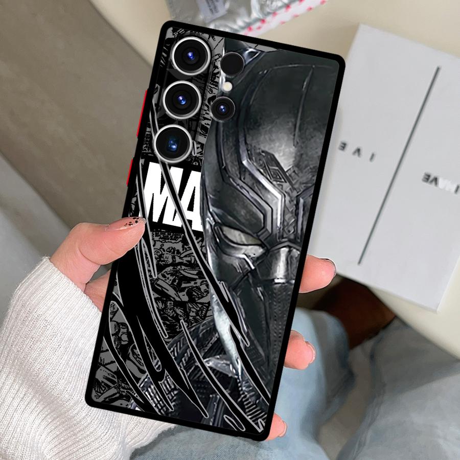 Чехол для телефона Funda для Samsung Galaxy S26 S25 Ultra Note 20 10+ S22 S23 FE S20 S24 Plus S21 Marvel Человек-паук Железный человек