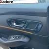 For Honda Accord Sedan  2024 Carbon Fiber Car ide Inner Door Handle Bowl Cover Molding Trim Interior Accessories
