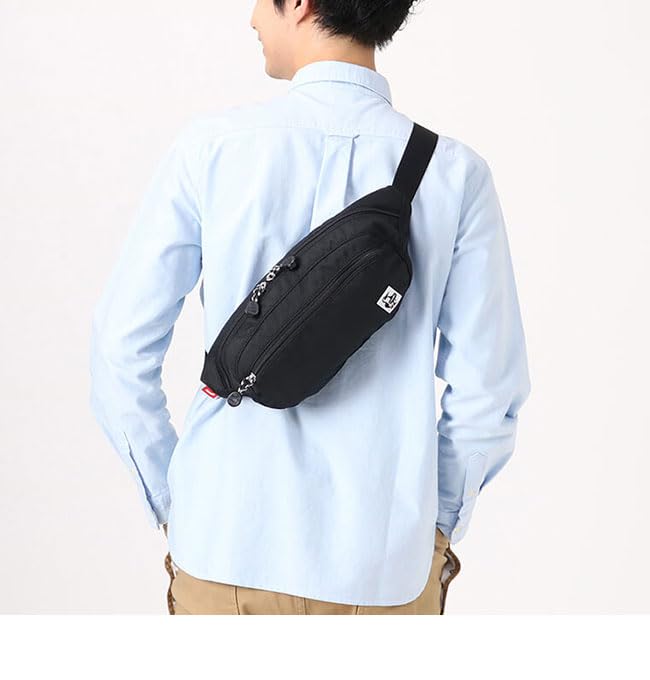 Сумка Recycle Small Oval Waist Pack Leaf Tree [Chums] Мужская и