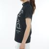 Рубашка Гольф термобелье LL [Pin Apparel] Женская с коротким рукавом и высоким воротом (логотип с одной точкой) / / 622-5167202 010_Черный