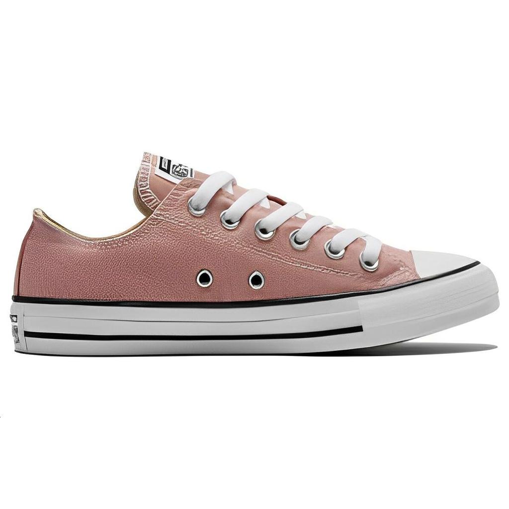 Converse Chuck Taylor All Star Classic Low Top Canvas Shoes Unisex Sneakers Coral-Pink A02800C