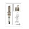 4PCS 22401-1LA1C DILKAR7B11 Iridium Spark Plug For Nissan Infiniti QX70 QX60 QX56 Maxima Titan Teana 350 370 224011LA1C