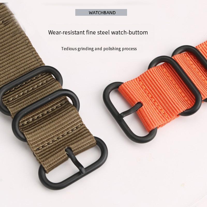 Классический 24*16 мм выпуклый металлический мужской нейлоновый ремешок для часов TIMEX T2N721 T2N720 TW2T76500 TW2T76300 спортивный дышащий холщовый ремешок для часов