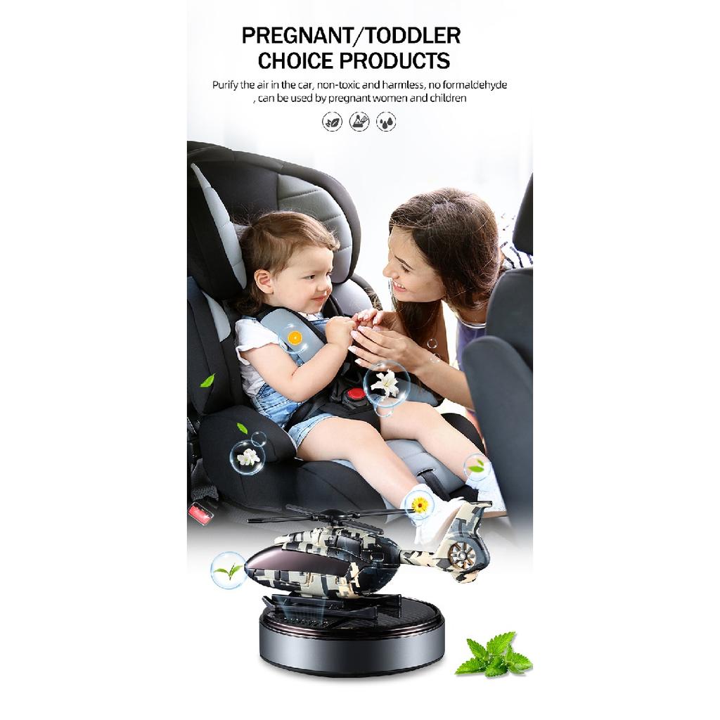 Автомобильный парфюм, аромат, солнечный ароматерапевтический вертолет, автомобильный освежитель воздуха, диффузор, парфюмерная подарочная коробка, автомобильный декор, авто