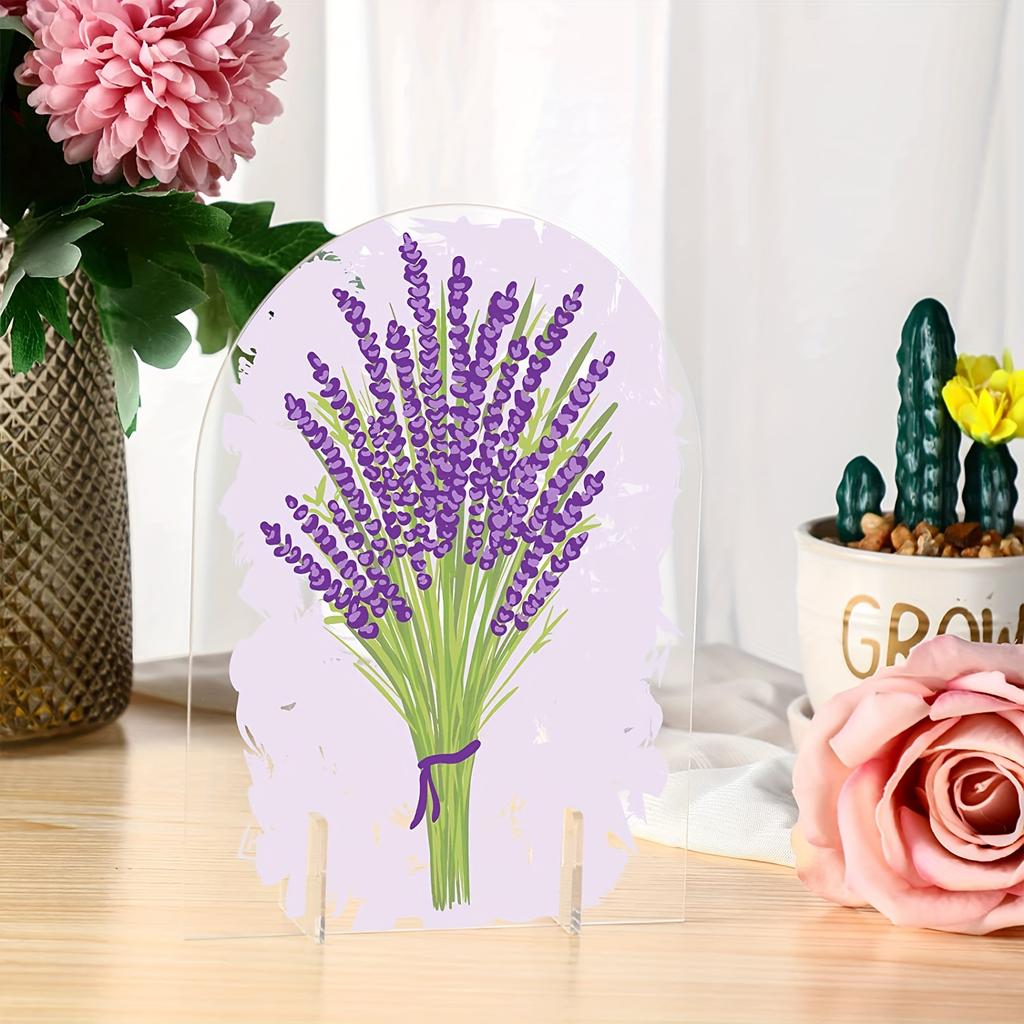 5pcs Clear Acrylic Wedding Table Number Sign with Square Bracket Arched Design for Banquet Reception Party Restaurant Events